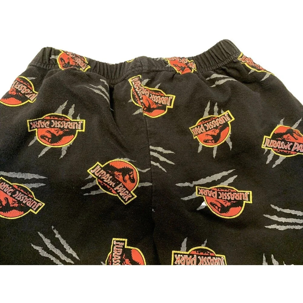 Jurassic Park Boys Youth Pajama Lounge Shorts 10/11 Dinosaur